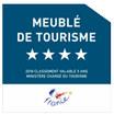 Meublé de Tourisme 4 étoiles label